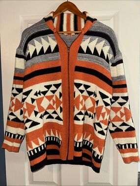 Brandless cute and comfy zip sweater